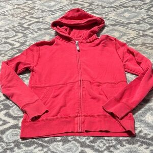 Crewcuts Bold Red Kids Zip-Up Hoodie